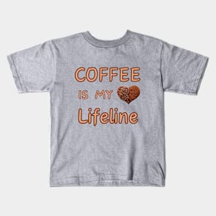 Coffee Lifeline Kids T-Shirt